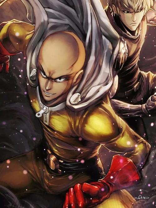 我变秃了,也变强了……《一拳超人》壁纸头像推荐