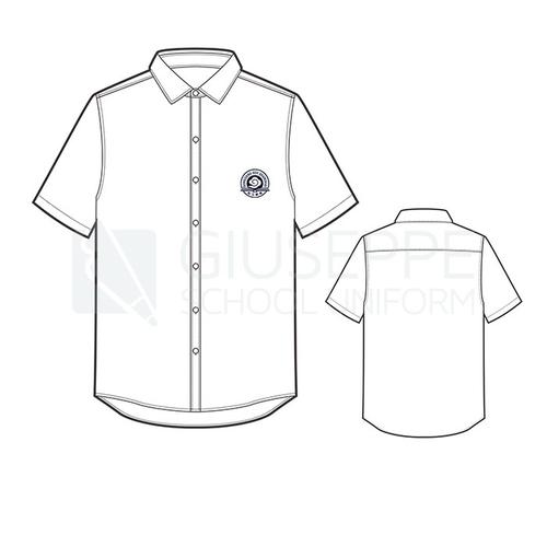 城市学校备注衬衫短袖校服松江二中