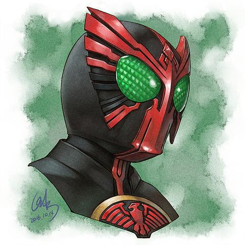 假面骑士平成新十年头像板绘3