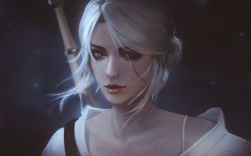 witcher: ciri by raikoart