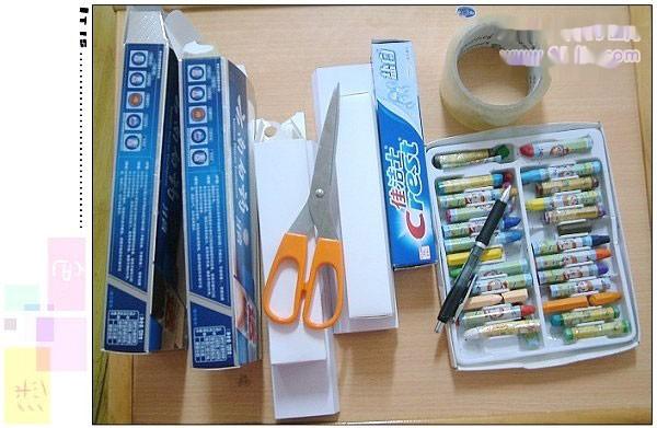 废纸盒的废物利用的创意制作图解教程