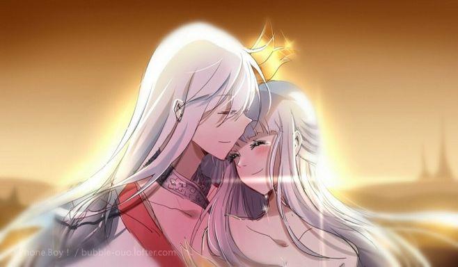 王者荣耀 李白王昭君(我还是站信白…)