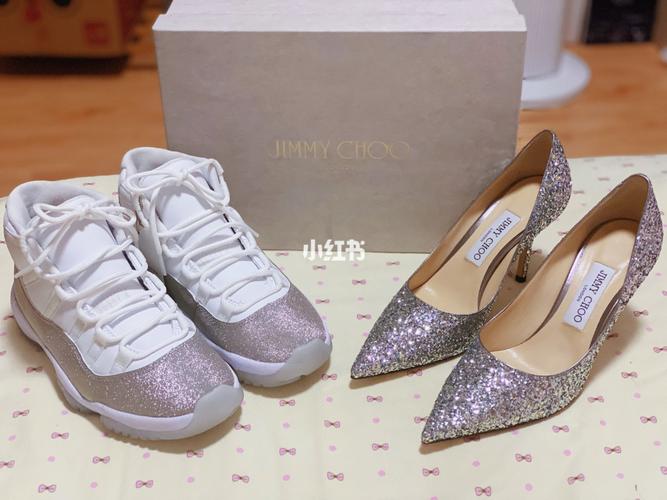 aj11满天星婚鞋jimmychoo高跟鞋