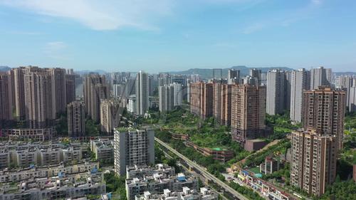 【4k】重庆巴南区航拍_3840x2160_高清视频素材下载