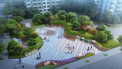 [分享](原创)城市广场 小区广场设计案例效果图