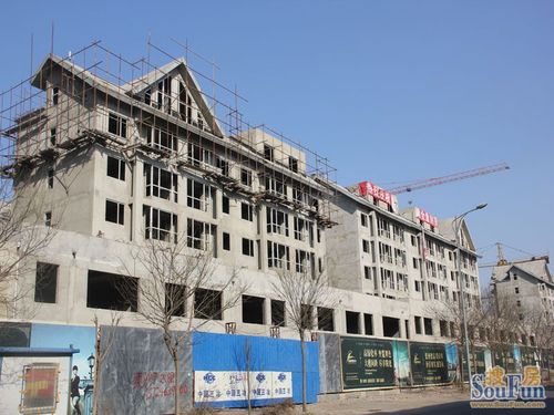 看房日记:鞍山百姓期待的房子 河畔曙光三期施工现场