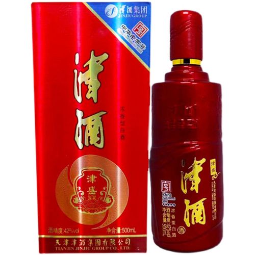 42度津酒整箱6瓶特价浓香型白酒纯粮食酿造原浆老窖礼品酒礼盒装
