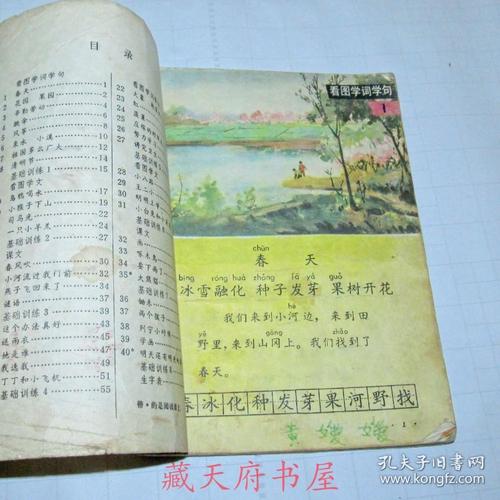 80后90年代九年义务教育人教版原版怀旧老课本六年制小学课本语文一套