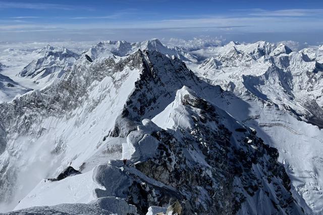 冰雪镜头纪录登顶珠峰|珠穆朗玛峰|喜马拉雅山|登山者