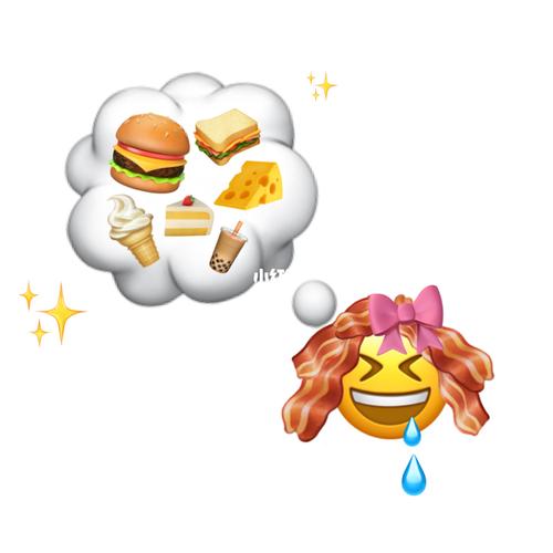 "馋"_表情包_emoji表情包_素材_表情包