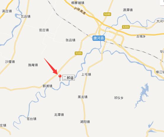 二郎庙村为河南省南阳市唐河县郭滩镇下辖村