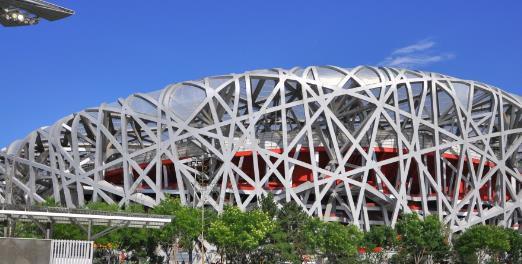 中国最贵的体育场鸟巢耗资34亿元人民