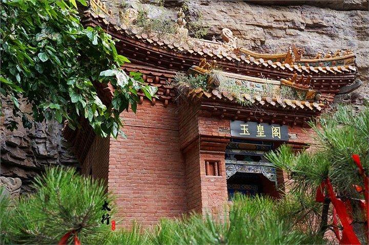 玉皇阁,王相岩上看到唯一一座庙,不信佛的飘过