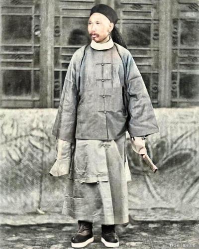 老照片一组晚清大臣真实相貌的照片图6是冯巩曾祖父冯国璋