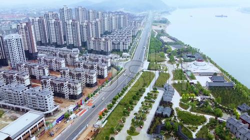 4k航拍江西吉安市吉水县中国进士文化园_3840x2160