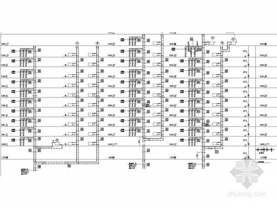 [黑龙江]小区高层住宅供暖通风施工图(大院设计图面美观)