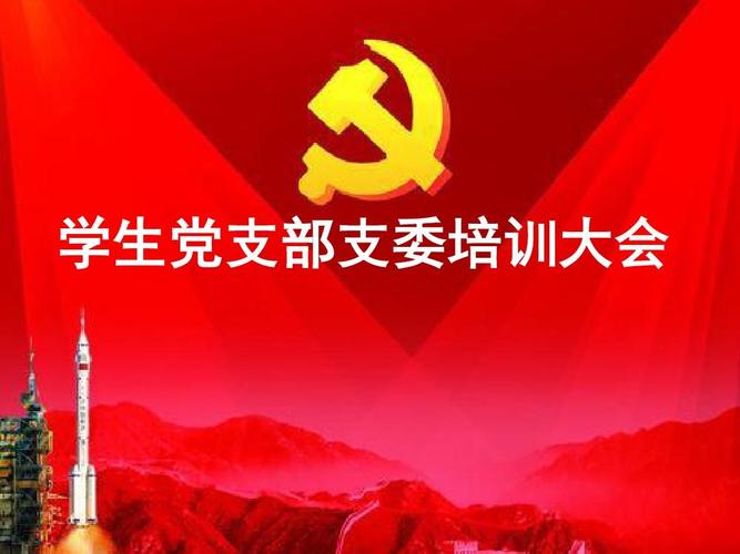 大学生党支部支部委员培训ppt