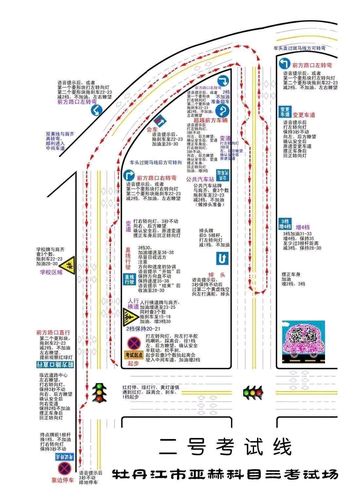 牡丹江市亚赫科目三流程图