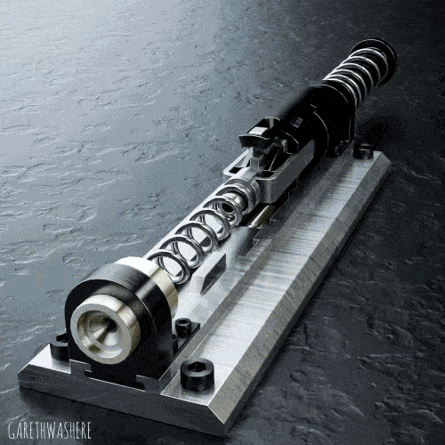 枪械动图,这个估计现实中不存在