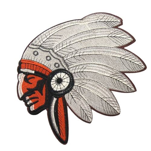 印第安人刺绣布贴