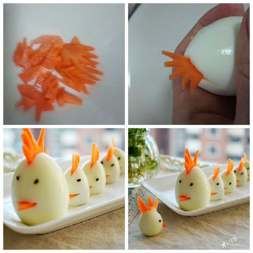 白煮蛋华丽丽变身