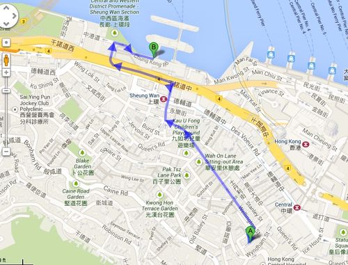 香港兰桂坊晚上2点左右怎样去港澳码头?