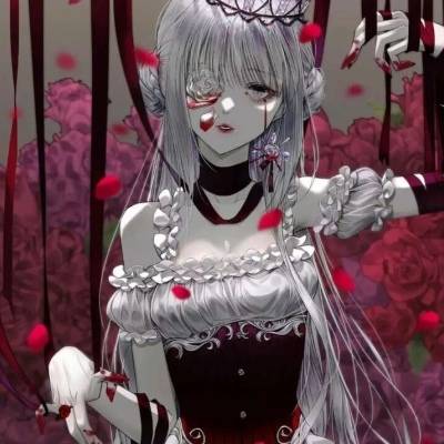 动漫头像女生霸气冷艳 唯美梦幻二次元黑暗系头像