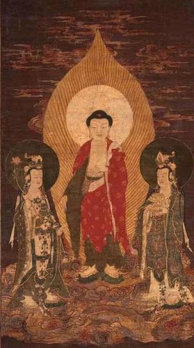 阿弥陀八大菩萨像 高丽 日本 广福护国禅寺藏