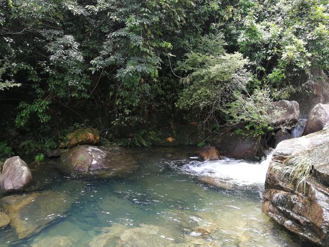 台山都斛蓝坑水库溯溪