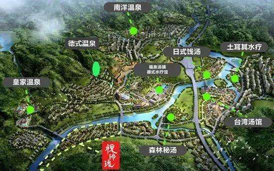 《福州市"中国温泉之都"发展建设总体规划》,桂湖板块被定为集都市