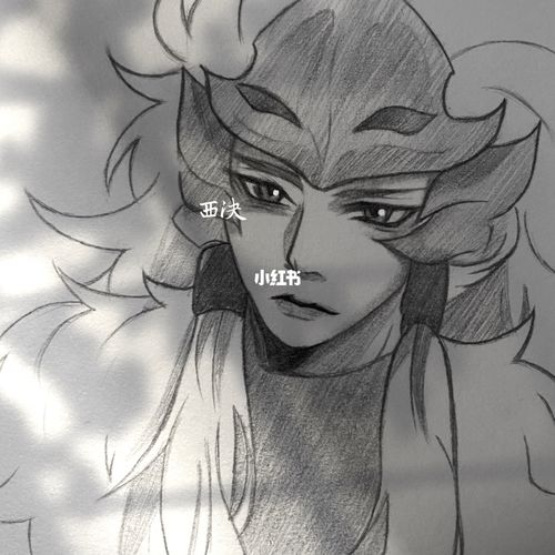 王者荣耀马超铅笔画手绘教程