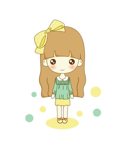 帮忙找找这个卡通女孩的图片.