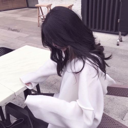 背影 侧脸女二传备注:堆糖野洵.