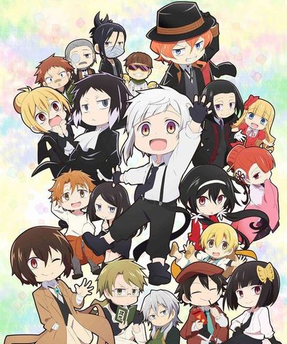 《文豪野犬 汪》第二弹视觉图公开,全员萌系表情包,新