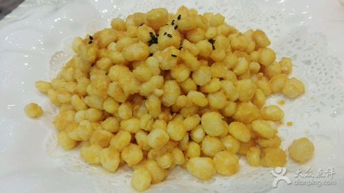 咸蛋黄焗玉米粒