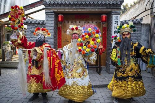 宝鸡市的民间社火.