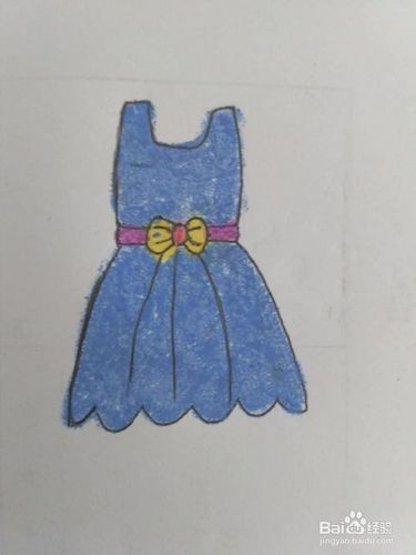 适合宝宝的简笔画衣服小裙子的画法