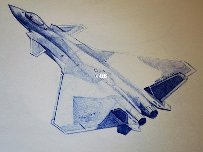 大国重器:歼20_绘画_画画_文化_绘画