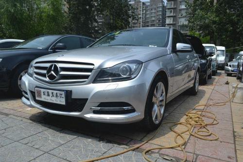 二手奔驰 c级 c200 cgi 1.8t 优雅型_图片_华夏二手车