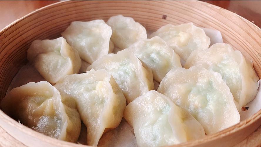 素馅蒸饺的做法