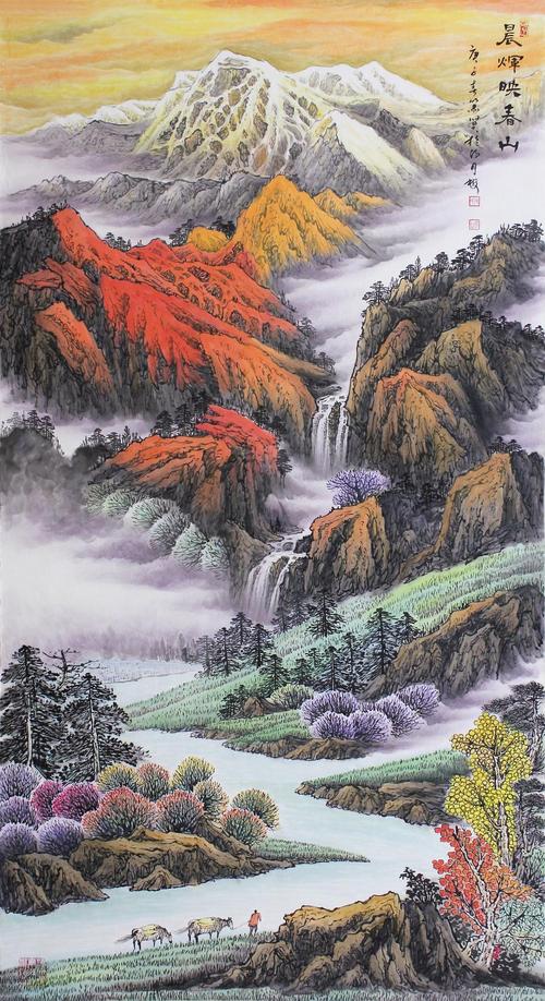 青年画家张箫贤先生书画作品赏析