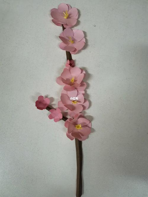 宝贝手工梅花_梅花_手工制作_兴趣爱好_手工