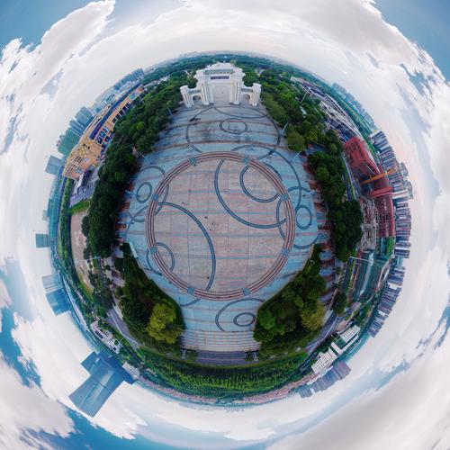 顺德空中全景
