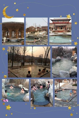 潼关古城女娲泉温泉,50多养生汤池,温馨感受!