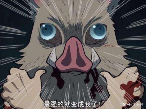 鬼灭之刃嘴平伊之助手办,猪柱发动猪突猛进!