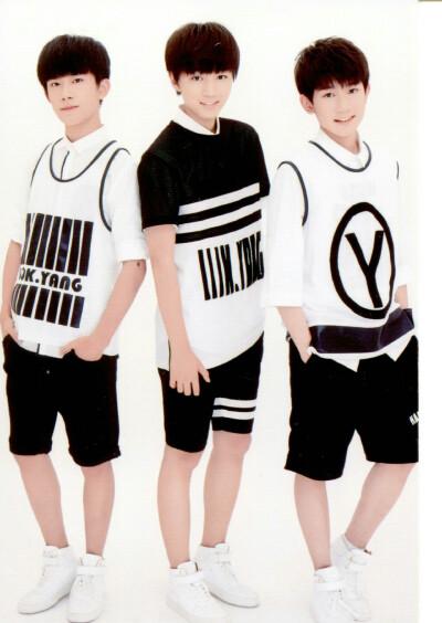 王俊凯 #易烊千玺 #王源 #tfboys 三周年宣传照 高清 帅气