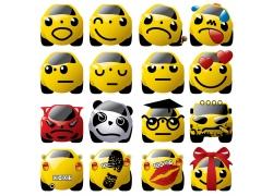 卡通小黄车表情图集图片