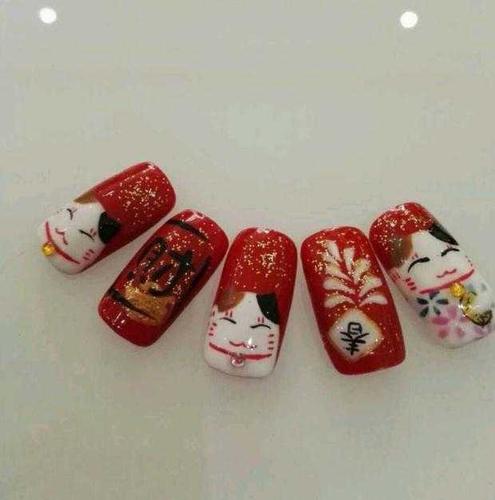 新年美甲图片2020新款2020美甲图片最新款型4