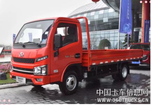 国六柴油小卡厢长4米 上汽跃进s80实拍