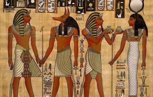 有意思的古埃及绘画,解密:为啥古埃及壁画大都看上去